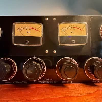 Daven 6C transmission set 1950’s passive attenuation attenuators - Black gloss image 3