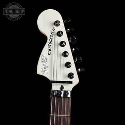 Used Squier Contemporary Strat HH FR White w/bag TSU25014 image 5