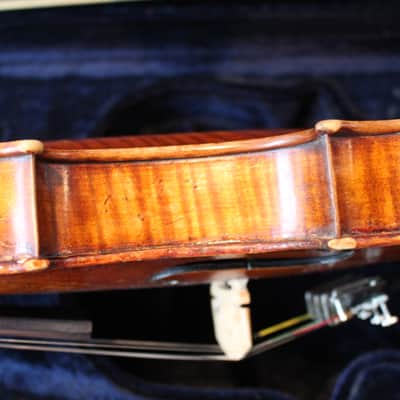 Early 1900's Antonius Stradivarius Copy Made in Germany 4/4 Violin Bild 20