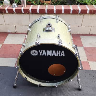 Yamaha Birch Custom Absolute 2000s 18x20 - Silver Sparkle image 6