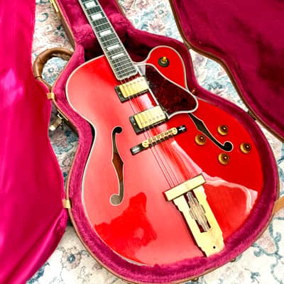 1998 Gibson L5-CT "FIGURED CHERRY RED" Custom Historic Series + OHSC image 2