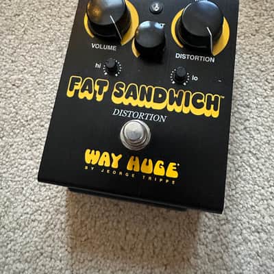 Way Huge WHE301-B Fat Sandwich Distortion 2010s - Black image 2