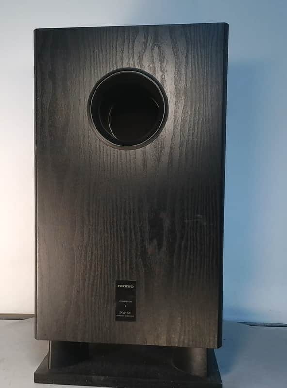 Onkyo SKW-520 Powered Subwoofer Active Sub Home Theater Bass Speaker image 1