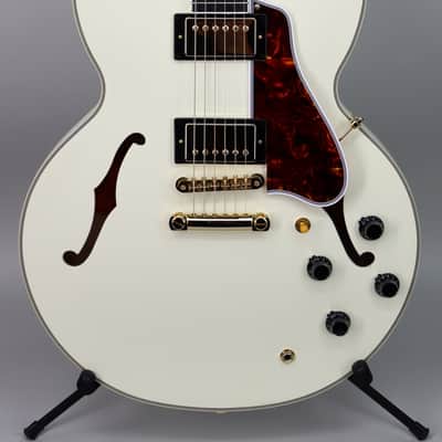 Epiphone Inspired by Gibson Custom '59 ES-355 Classic White image 1