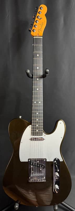 Fender American Ultra II Telecaster Electric Guitar Texas Tea Finish w/ OHSC