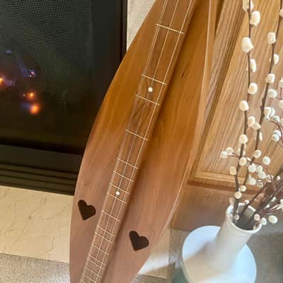 Walnut Valley Cedar Creek Sage Institute Dulcimer 1988 - Natural Walnut, New Strings image 4