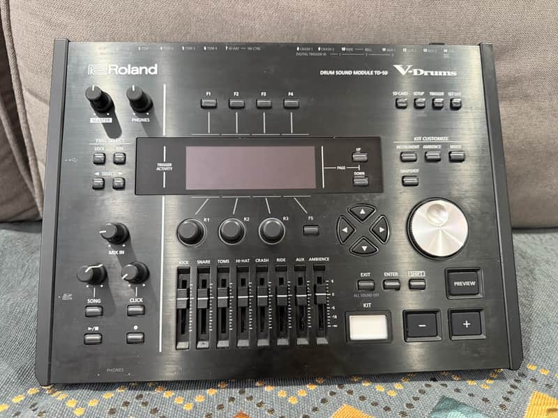 Roland TD-50 Drum Sound Module 2016 - 2020 - Black image 1