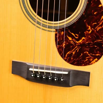 Martin Custom Shop OM-28 Acoustic/Electric Guitar - Adirondack/Cocobolo with Hardshell Case - Used image 13