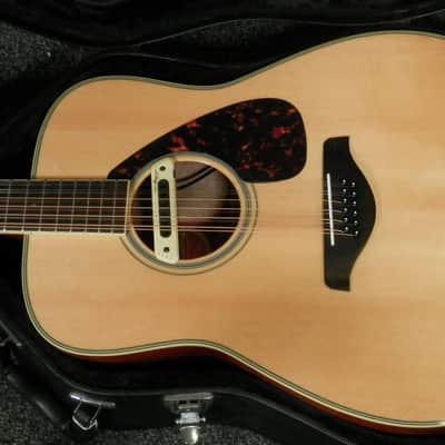 Yamaha FG720S-12 12-string Dreadnought Acoustic Guitar w/ LR Baggs M80 Pickup + Gator case used image 2