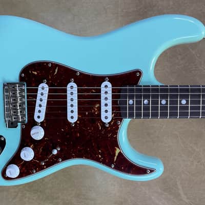 Fender Custom Shop Strat NOS '65 Stratocaster Surf Green Guitar image 1