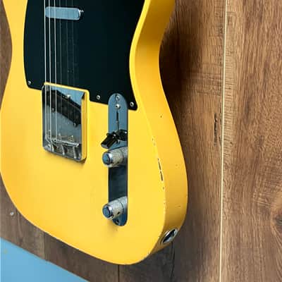 Fender Road Worn Telecaster Roadworn Tele Butterscotch Natural Blackguard 7.9 pounds image 5