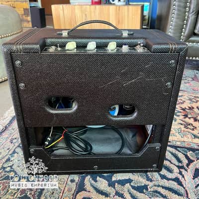 Swart Space Tone Reverb (STR) – Custom Black "Tuxedo" AST Finish (SN #286) image 6