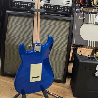 Vintage V6-CAB Reissued Series SSS 2023 - Candy Apple Blue image 17