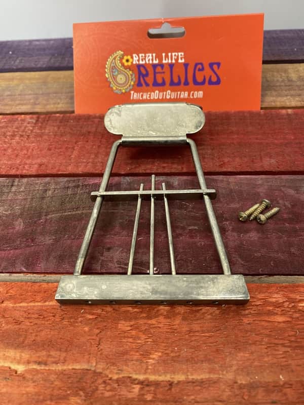 Real Life Relics Aged Nickel Euro Style Tailpiece   [E10] image 1
