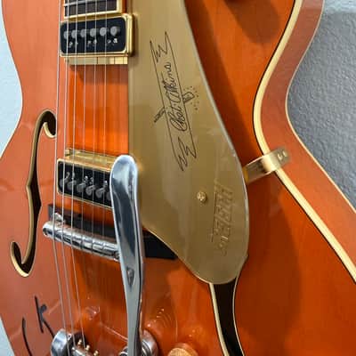 2009 Gretsch G6120DSW Chet Atkins Hollow Body with DynaSonic Pickups w/ OHSC image 7