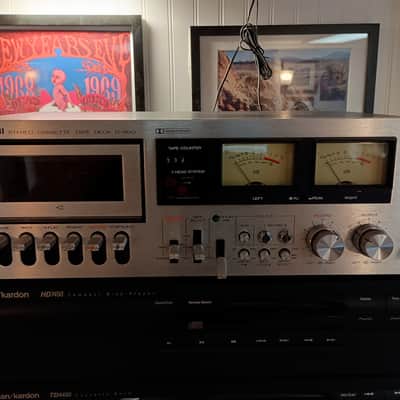 Hitachi D-800 stereo cassette tape deck- serviced image 2