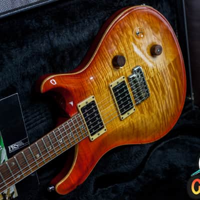PRS Custom 24 1990 Brazilian fretboard Cherry Sunburst -VIDEO- image 5