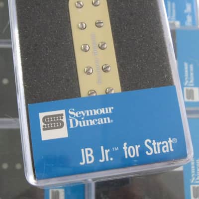 Seymour Duncan JB Jr. for Strat Bridge Cream SJBJ-1b image 1