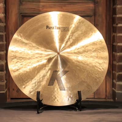 Zildjian K Paper Thin 22'' Crash Cymbal - Demo! image 1