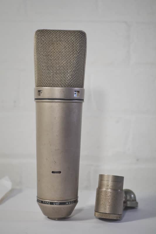 Neumann U87 P48 70's Nickel | Reverb