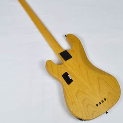 Schecter Model-T Session Electric Bass in Aged Natural Satin Finish image 9