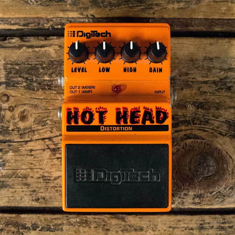 送料込⭐️DigiTech USA製‼️⭐️ Hot Head Distortion‼️ DigiTech Hot Head Distortion Guitar Effects Pedal | Guitar Center