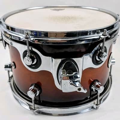 DW DESIGN 12" (dia) RACK TOM TOBACCO BURST-SHIPS FREE TO C-USA! image 3