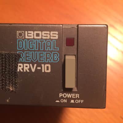 Roland RRV 10 half-rack size digital reverb 1986 black image 5