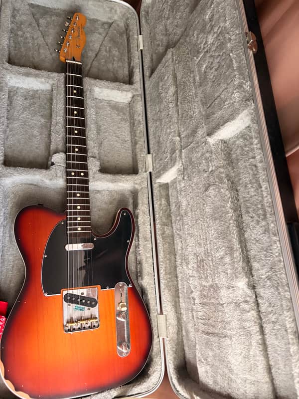 Fender Jason Isbell Signature Telecaster Custom 2021 - Present - Road Worn Chocolate Sunburst image 1