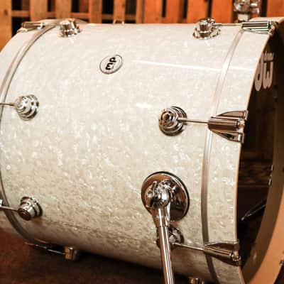 DW Collector's Ultra White Marine Drum Set - 20,10,12,14 - SO#1193535 image 3