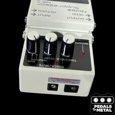 Boss NS-2 Noise Suppressor (Silver Label) 1989 - Present - White - X16597 image 3