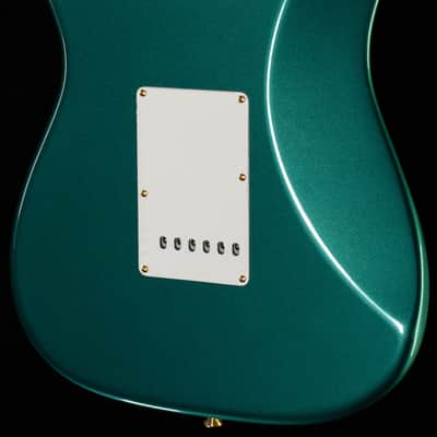 Fender Custom Shop LTD 1956 Stratocaster Gold Hardware NOS Sherwood Green Metallic (472) image 2