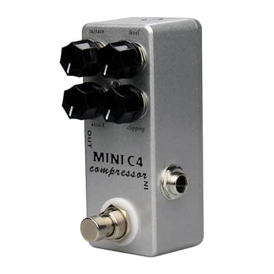 Mosky Mini C4 Compressor Pedal Guitar Effects Distortion/Overdrive Compression pedals image 3