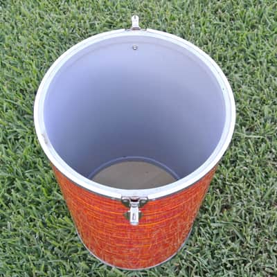 SUPER RARE! 2000's 1st Gen REISSUE LUDWIG MOD ORANGE 23" CANISTER THRONE! RL862 image 5