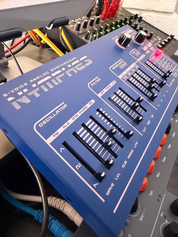 Dreadbox Nymphes 6-voice Desktop Analog Synthesizer 2021 - Present - Blue image 1