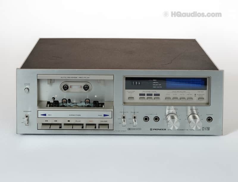 Pioneer CT-F750 Vintage Cassette Deck – Restored – 1-Year Warranty image 1