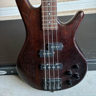 Ibanez GSR200B Gio Soundgear 2014 - Walnut Flat + Case image 4