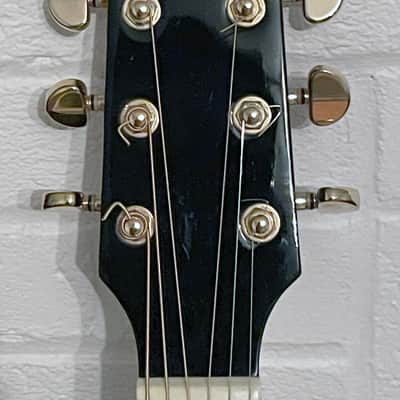 Washburn Acoustic Guitar - Custom-painted New York City Skyline with Twin Towers image 5