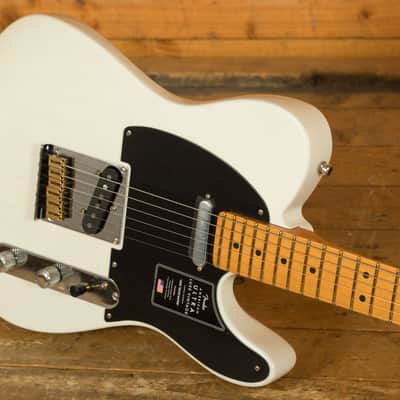 Fender American Ultra Luxe Vintage '50s Telecaster - Maple - White Blonde image 5