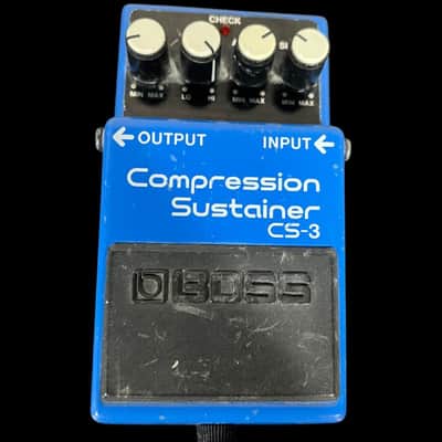 Boss CS-3 Compression Sustainer (Black Label) 1992 - 1997 - Blue  X13189 image 1