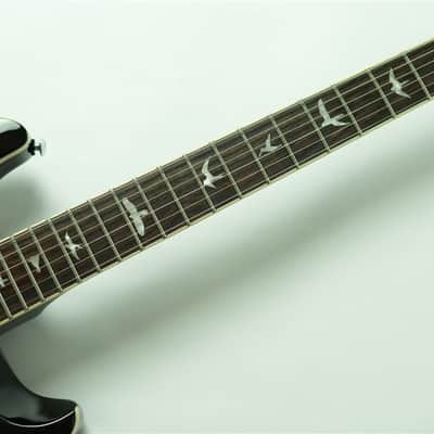 PRS SE Custom 22 Semi-Hollow Quilt Maple Top - Black Gold Sunburst image 6