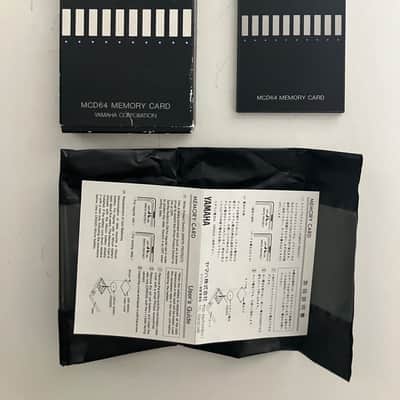 MCD64 RAM Yamaha Memory Card 64K BYTES | Reverb CARD MEMORY series