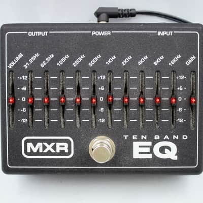 MXR M108 10 Band Equalizer Ten Band EQ With Original Box Power Supply Guitar Effect Pedal image 2
