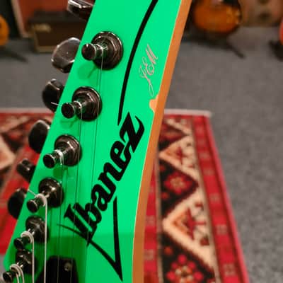 Ibanez JEM777-LG Steve Vai Signature with Edge Tremolo 1987 - Loch Ness Green image 3