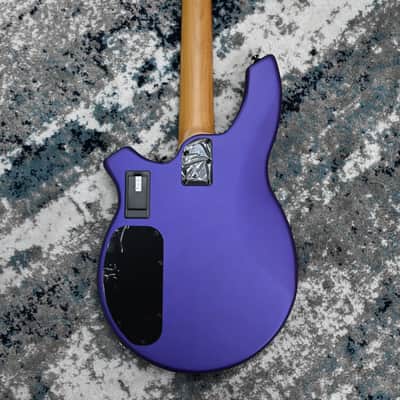 Sterling by Music Man Bongo 4-String Bass Guitar, Firemist Purple Satin image 8