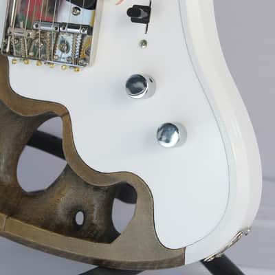 The "Optimized Illusion" by Cowtown 3D Prints - The Optimal Electric Guitar, 3D printed with Real Wood and Carbon Fiber image 5