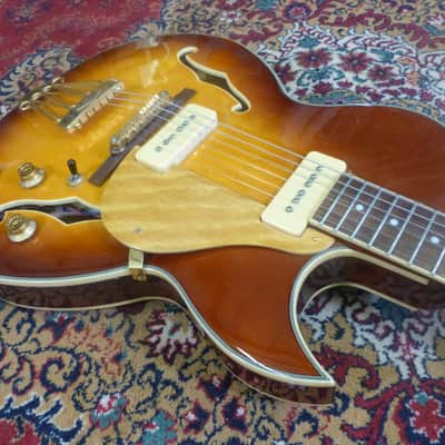 Johnson Semi-Hollow Guitar with P90s image 5