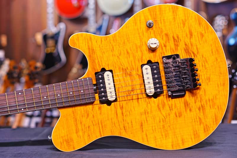 Ernie Ball Music Man Axis Translucent Gold image 1