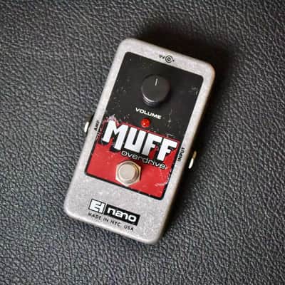 Electro-Harmonix Nano Muff Overdrive 2010s - Red / Grey image 1