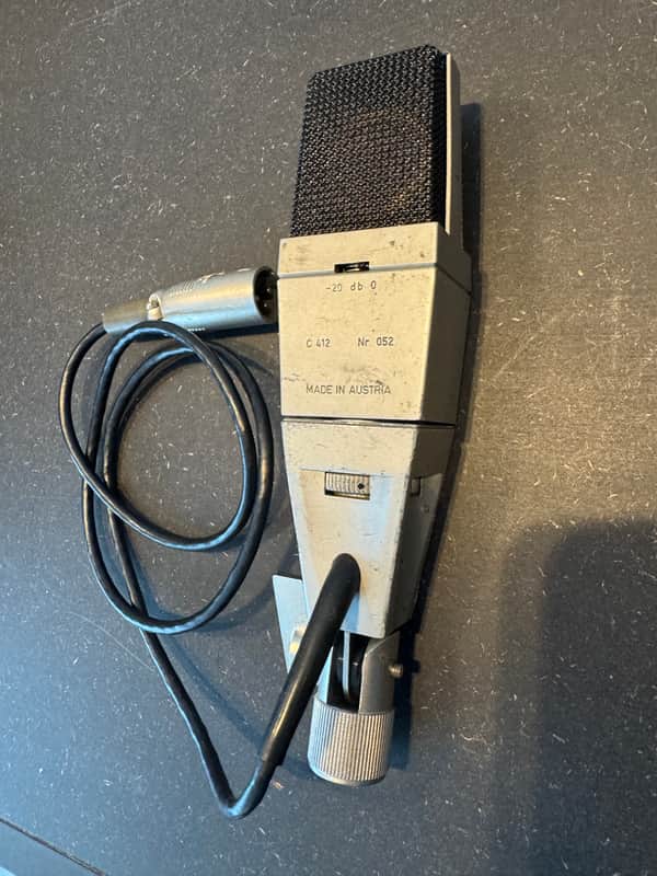 AKG C412 W/ BRASS CK12 image 1